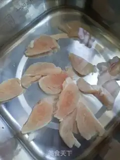 Make Carrot with chicken chest step 5