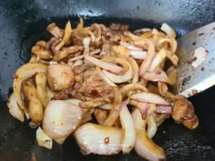 Make Pepper beef step 6