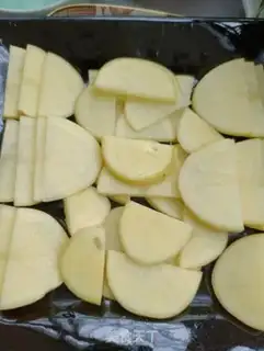 Make Shrimp steamed potatoes step 2