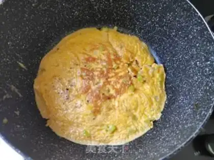 Make Pepper omelet step 5