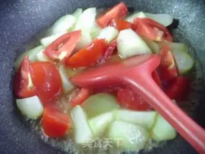Make Tomato-cooked dumplings step 6