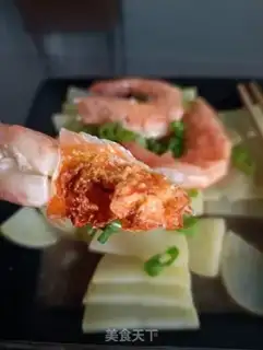 Make Shrimp steamed potatoes step 10