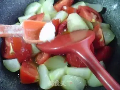 Make Tomato-cooked dumplings step 8