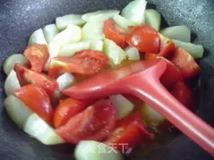 Make Tomato-cooked dumplings step 9