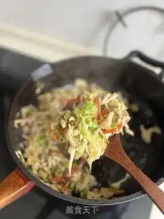 Make The chili cabbage step 5