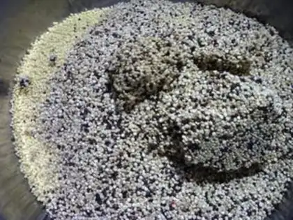 Make Yellow rice, three-coloured quinoa step 2