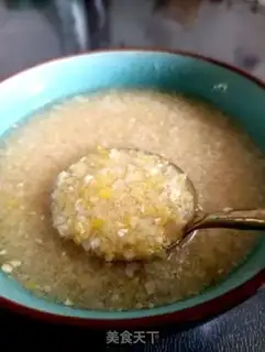 Make Fresh corn congee step 5