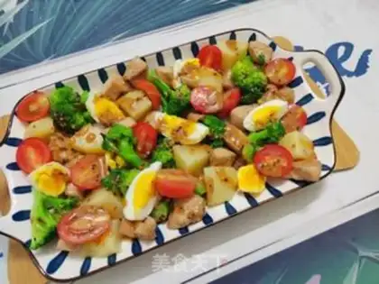 Make Chicken potato salad step 8