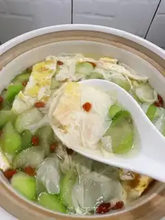 Make Smelt tofu egg soup step 6