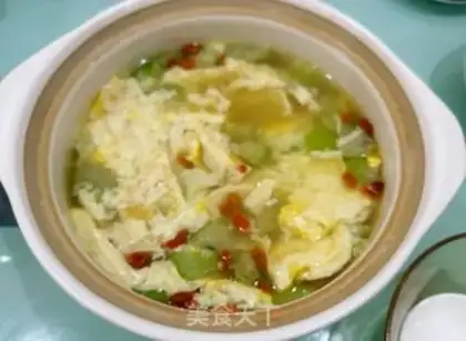 Make Smelt tofu egg soup step 7