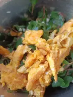 Make Fried eggs and horse teeth step 12