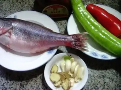 Make A dry pan of bass step 0