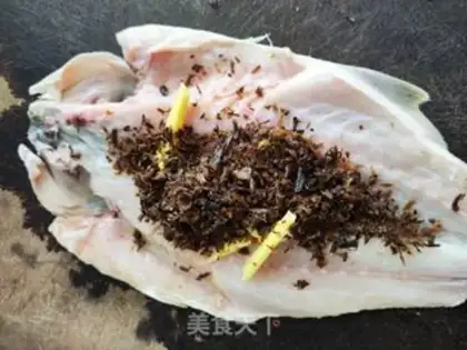Make Steamed horsefish step 4