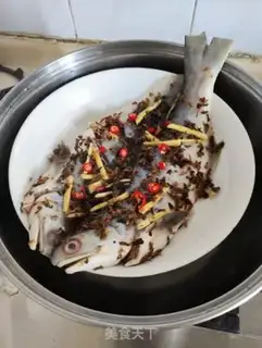 Make Steamed horsefish step 6