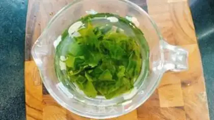 Make Taste tofu soup step 1