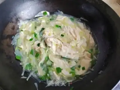 Make Tofu soup step 6