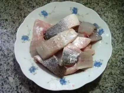 Make A dry pan of bass step 5