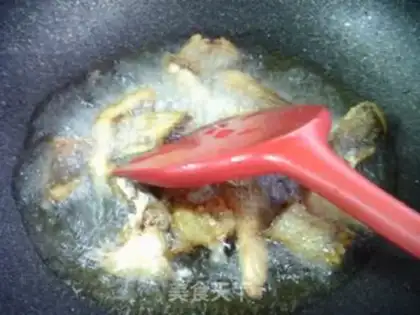 Make A dry pan of bass step 6