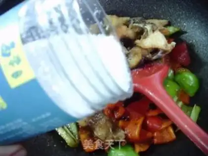 Make A dry pan of bass step 11