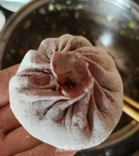 Make Plum meat buns step 8