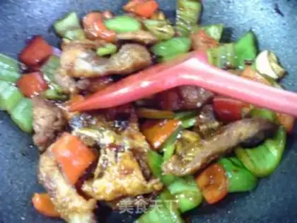 Make A dry pan of bass step 12