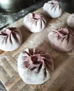 Make Plum meat buns step 9