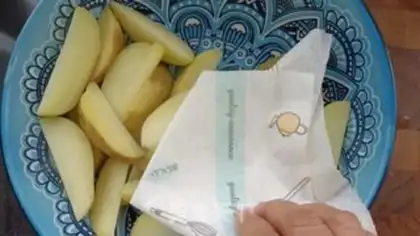 Make Spicy fries step 3
