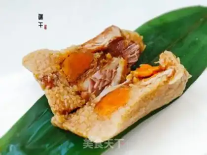 Make Salted egg and yellow meat step 15