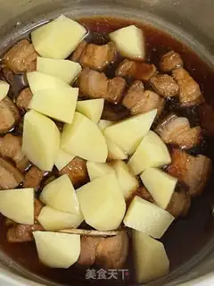 Make Potato red meat step 10