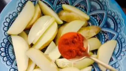 Make Spicy fries step 5