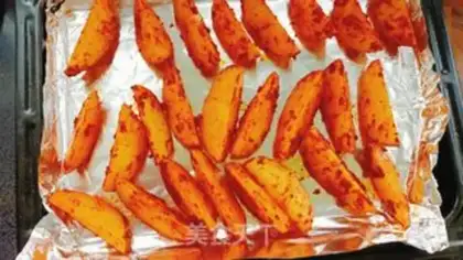 Make Spicy fries step 9