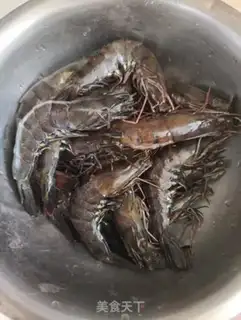 Make Garlic black tiger shrimp step 0