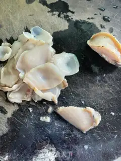 Make A garlic abalone fan step 2