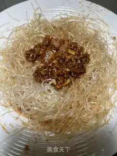 Make A garlic abalone fan step 4