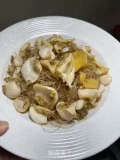 Make A garlic abalone fan step 6