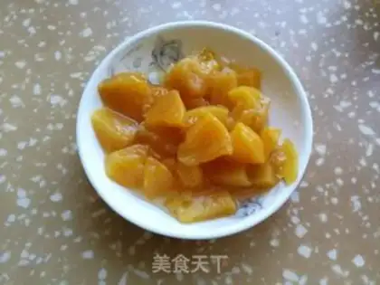 Make Peach omelet step 2