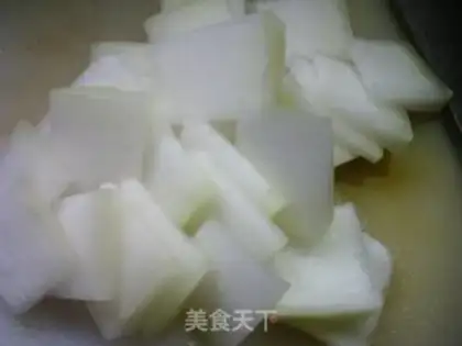 Make Shrimp fried eggs and melon soup step 2