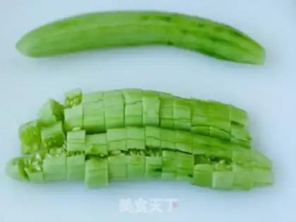 Make Garlic cucumber step 2
