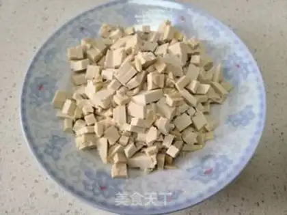 Make Tofu onions step 1
