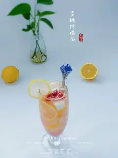 Make Peaches, lemon tea step 16