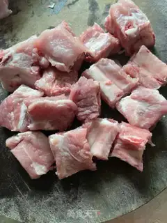 Make Bean roasted ribs step 1