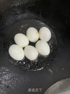Make Tiger-skinned eggs, red meat step 4