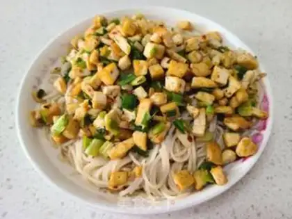 Make Tofu onions step 11