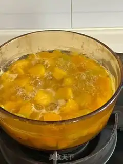 Make Pumpkin porridge step 3