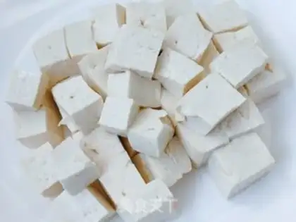 Make Tofu onions step 1