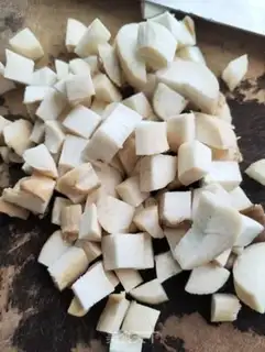 Make Old tofu step 1