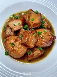 Make Tiger-skinned eggs, red meat step 18