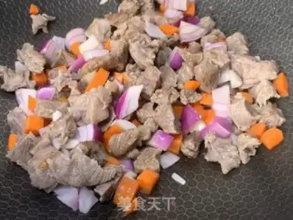 Make Curry beef step 3