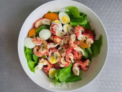 Make Lobster salad step 9