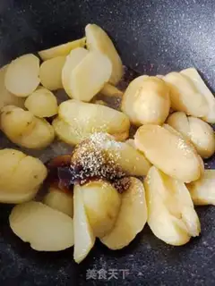 Make Potato molasses step 5